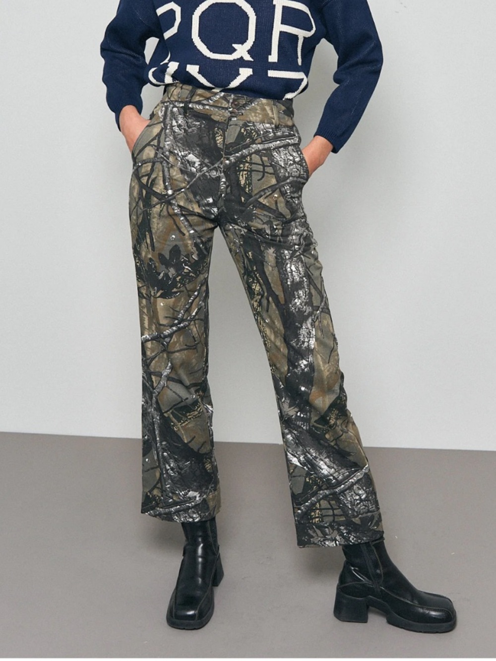 Fashion Brand Company Forest Camo Pants Penelope Gazin